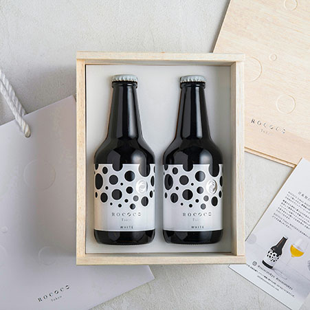 GIFTING ミニマリズムの精神で誕生した日本初のラグジュアリービール「ROCOCO Tokyo WHITE」