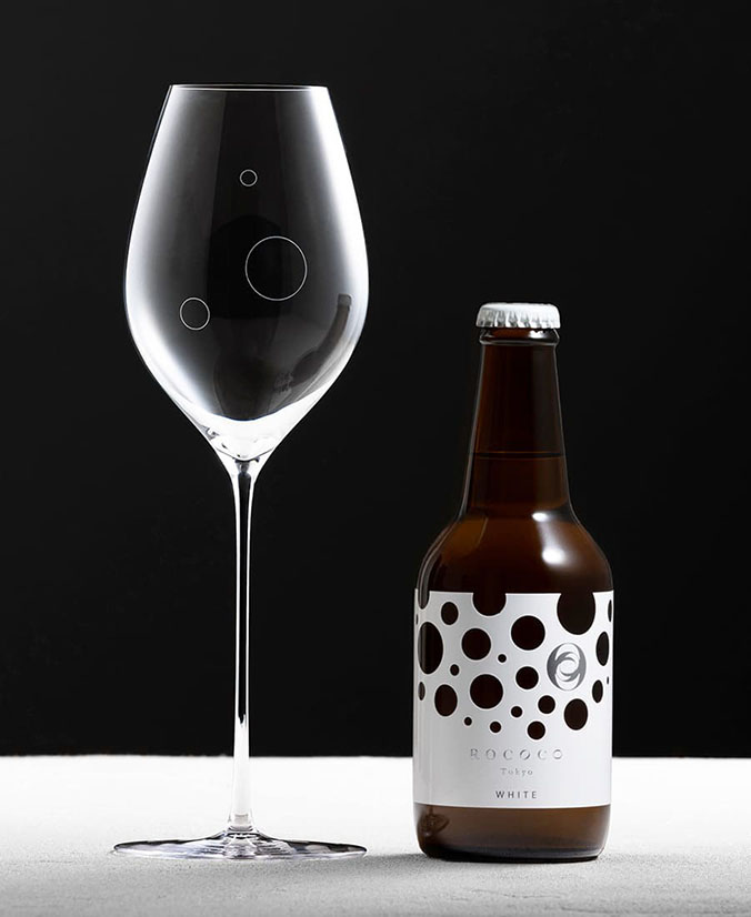 ROCOCO GLASS 日本で最もエレガントなビールグラス「ROCOCO Tokyo GLASS」が誕生！
